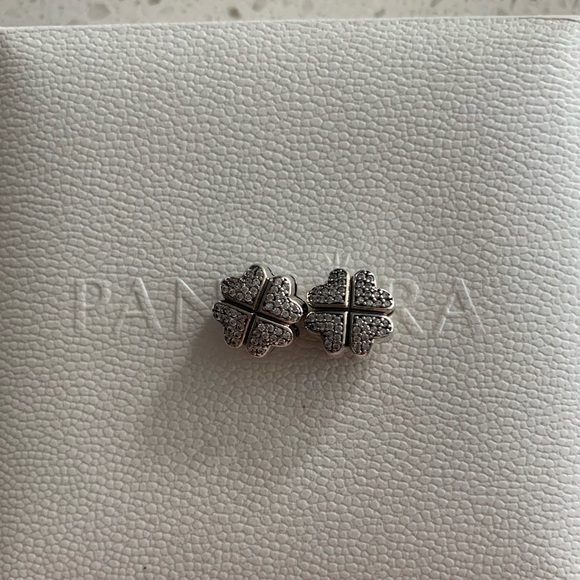 Pandora Jewelry - Authentic Pandora Heart Petals clips